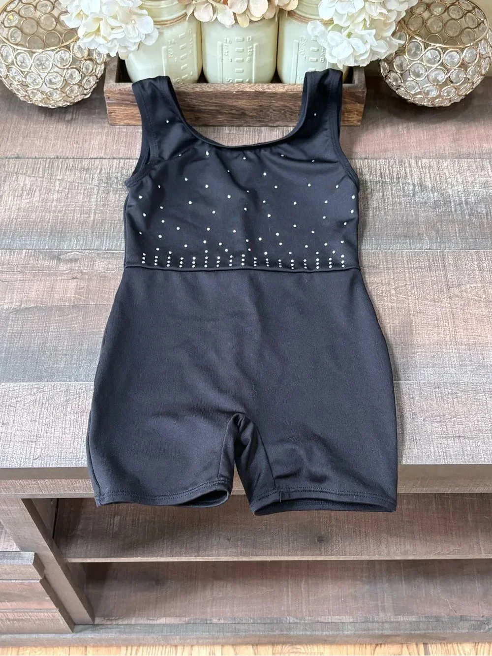 Cat & Jack Girls' Gymnastics Jewel Biketard